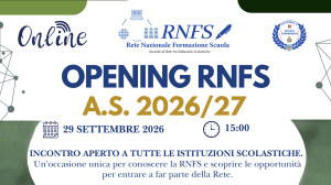 Opening RNFS A.S. 2026/2027