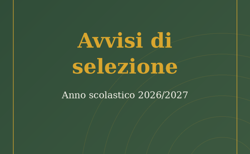 Avvisi di selezione 2026/2027: Responsabile della Formazione Docenti e Assistenti alla formazione on-line